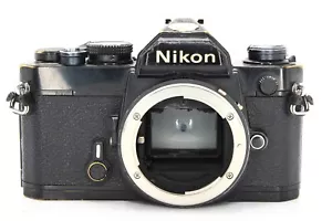 Nikon FM Model II black schwarz SN:3194741 - stark abgenutzt / heavily used - Bild 1 von 10