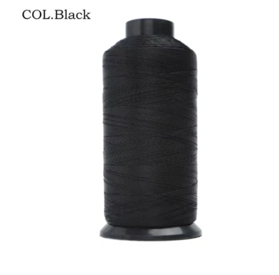 Tapicería de cuero resistente a la rotura con hilo adherido de nailon Foto 1 de 3