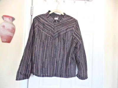 CHAQUETA CITY GIRL NANCY BOLEN IMITACIÓN CUERO NEGRA TALLA L USADA EN EXCELENTE ESTADO Foto 1 de 4