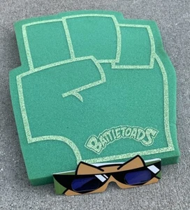 Rare E3 2019 Expo Exclusive Battletoads Lot - Green Foam Hand & Paper Glasses - Bild 1 von 10