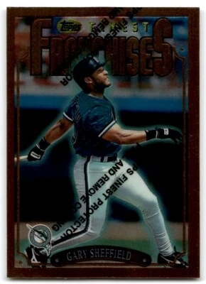 1996 FINEST GARY SHEFFIELD FLORIDA MARLINS #309 - Image 1 of 2