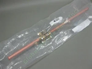 1/2" High Purity Copper Pattons 3pc Medical Gas Isolation Ball Valve Purge Ports - Picture 1 of 6