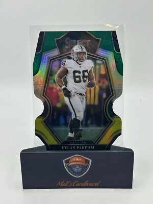 2022 Panini Select - Premier Level Green & Yellow Prizm Die-Cut Dylan Parham (RC - Image 1 of 2