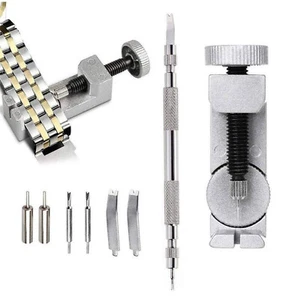 Ajuste Correa de reloj Strap Link-Pin Remover reloj de pulsera reparación - Imagen 1 de 13