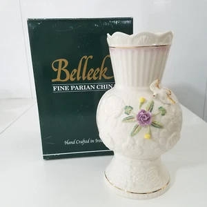 Belleek of Ireland 2007 Celebrating 150 Years, SONG BIRD 10" VASE, #3544 - Picture 1 of 8