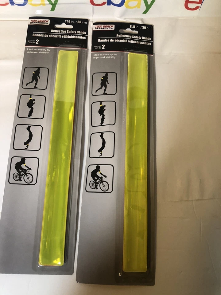 Reflective safety night  bycicle  rideing ;scate Boarding, walking  Arm Reflecte - Image 1 of 3