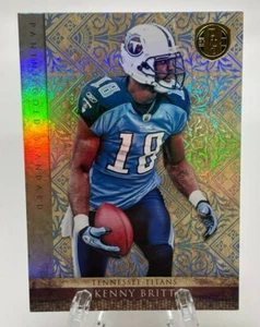 Kenny Britt /25 SSP oro paralelo 2011 Panini oro estándar #91 titanes - Imagen 1 de 2