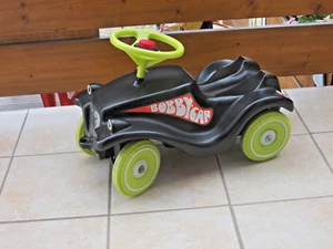 BIG Bobby Car classic Schwarz/ Grün - Bild 1 von 4