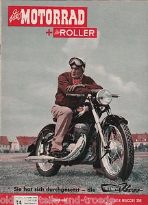 Das Motorrad + Der Roller Heft 14 Juli 1954 Test AER MACCHI 250 - BSA B31 - Bild 1 von 3
