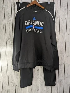 Adidas Player Issued Orlando Magic Warm Up Practice Shirt & Pants Size Men's 2XL - Picture 1 of 7