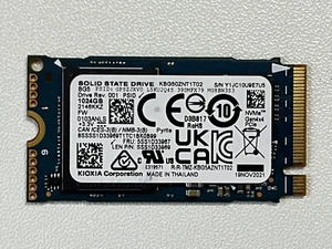 Kioxia KBG50ZNT1T02 1024GB SSD PCIe Gen4x4 NVMe M.2 2242 For HP Lenovo Laptop - Picture 1 of 5
