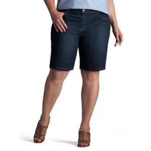 Lee Bermuda Donna Taglia Relaxed Fit Corto, Viaggio, 16 Plus - Foto 1 di 3