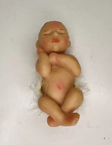 PARADISE GALLERIES Newborn Mini Baby Doll From Treasury Collection Pat Moulton - Picture 1 of 7