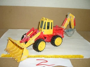 Maisto Schaufellader, Bagger, Baufahrzeug, rot-gelb, Motor defekt, 0,292 kg, 11- - Picture 1 of 3