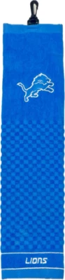 TEAM GOLF NFL Detroit Lions Tri-Fold Embroidered Golf Towel
