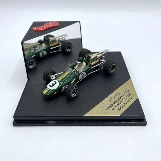 Modellino F1 Quartzo Brabham Repco BT24 Monaco GP 1968 #3 Jochen Rindt - Immagine 1 di 4