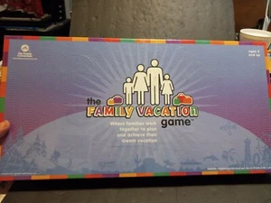 THE FAMILY VACATION BOARD GAME Where Families Work Together to Plan New Sealed - Picture 1 of 5