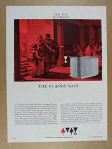1964 JBL Olympus Speaker System vintage print Ad - Picture 1 of 1