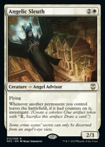 MTG - ANGELIC SLEUTH - New Capenna Commander (R) - Picture 1 of 1