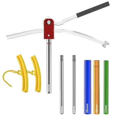 SPORGAIN Dirt Bike Tire Changing Tool Kit , Comes with 15/17/20/25mm Axles, Color