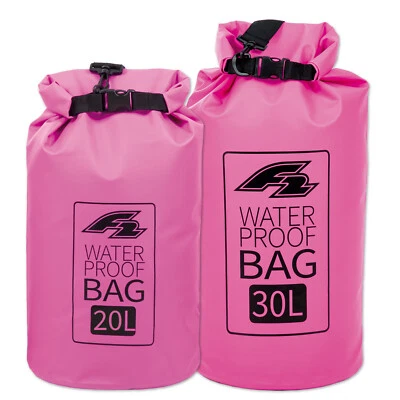 F2 DRY BAG LAGOON SEESACK WATERPROOF WASSERFESTER SACK PINK 20 + 30 LITER