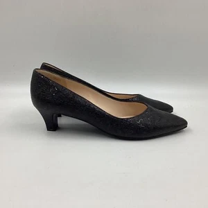 Peter Kaiser Black Heeled Pumps Size UK6 (F1) NS#8659 - Picture 1 of 10