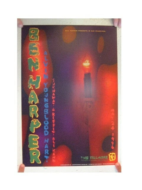 Ben Harper Concert Poster The Fillmore May 24, 1996 - Image 1 of 1