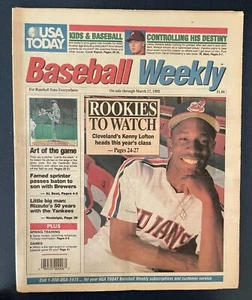 Béisbol semanal. NOVATOS PARA VER Kenny Lofton Cleveland Indians 17 de marzo de 1992 - Imagen 1 de 1