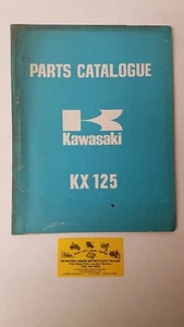 Used OEM Kawasaki KX125 Parts Catalog 99997-634 - Picture 1 of 4