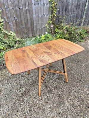 Ercol drop leaf dining table. Model 387. FREE DELIVERY * Not 377. - Image 1 of 4