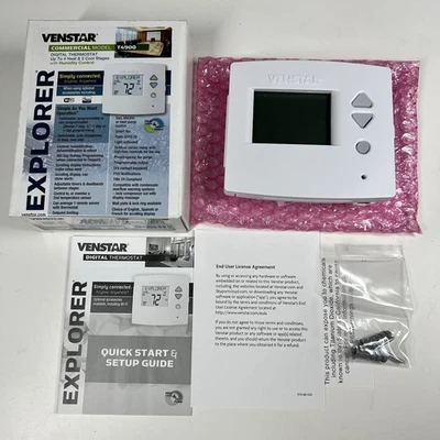Venstar Explorer T4900 Commercial Thermostat & Humidity Control (4 Heat, 2 Cool) - Image 1 of 4