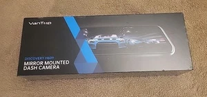 VanTop Discovery H609 10" Mirror Mounted Dash & Rear Camera W/Wiring Kit - Foto 1 di 5
