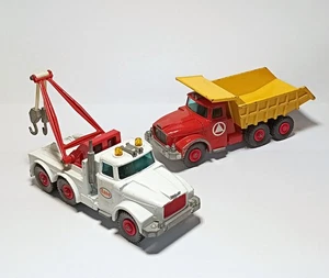 Matchbox King Size K-2 & K-19 Scammel Wreck ESSO und Tipper Truck 1969 - Bild 1 von 4