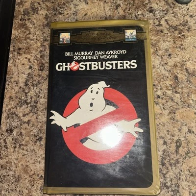 Ghostbusters VHS Gold Clamshell RARE Foto 1 de 3