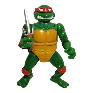 1991 Teenage Mutant Ninja Turtles Raphael Head Drop Action Figure Toy TMNT 4" - Picture 1 of 7