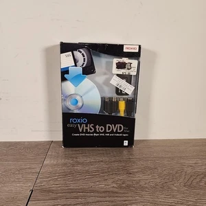 Roxio Easy VHS to DVD for Mac | VHS, Hi8, V8 Video to DVD or Digital Converter - Picture 1 of 4