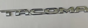 2016-2021 Toyota Tacoma Side Door Emblem Badge Logo Nameplate Chrome - Picture 1 of 4