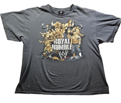 Camiseta de colección 2009 Royal Rumble WWE John Cena Talla XXL ENVÍO RÁPIDO  Foto 1 de 4