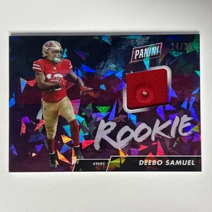Panini Day Deebo Samuel 2019 Rookie Materials Cracked Ice 14/25 #DS RC - Imagen 1 de 4