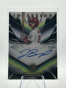 2023 Bowman Inception - Autographs Justin Boyd #BPA-JBD /399 (AU, RC) - Picture 1 of 2