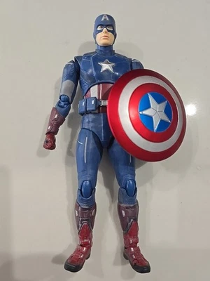 Figura Shfigurarts Marvel Capitán América Avengers Edición Conjunto Foto 1 de 2