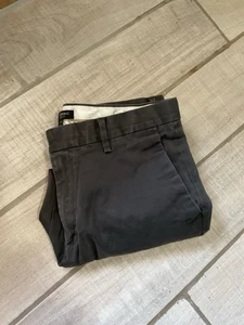 Pantalones chinos ajustados Banana Republic Aiden para hombre 34x30 (28) gris algodón elástico - Imagen 1 de 9