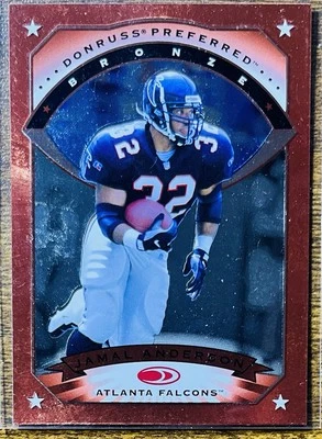 1997 Donruss Preferred #61 Jamal Anderson Atlanta Falcons NM-MT - Image 1 of 2