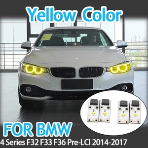 Yellow LED DRL Board for BMW 4 Series F32 F33 F36 Pre-LCI 2014-2017 63117263051 - Picture 1 of 14