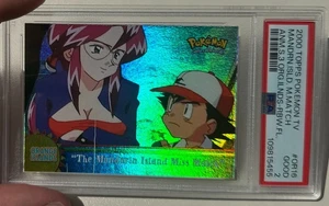 Pokemon TOPPS series 3 - RAINBOW holo - Manderin Island Miss Match - OR16 PSA2 - Picture 1 of 5