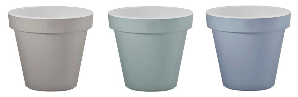 Pflanztopf 34cm Blumenkübel Blumentopf Pflanzkübel Übertopf Gartendeko rund TOP - Bild 1 von 1