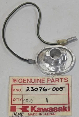 1 NOS Genuine Kawasaki S3 H1 H2 Z1 900 Turn Signal Collar w Wire OEM 23076-005 - Image 1 of 3