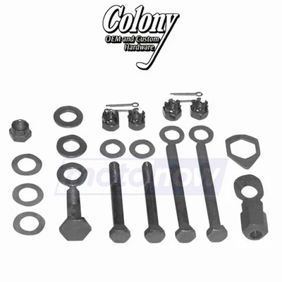 Colony Upper and Lower Motor Mount Kit for 1955-1957 Harley Davidson FLH ju Foto 1 de 4