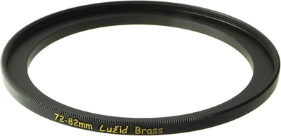 X2 Brass 72Mm to 82Mm Step up Filter Ring Adapter 72 82 Luzid - Image 1 of 4