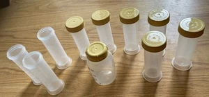 Medela Breast Milk Or Formula Storage Bottles 70 ml 2.5 oz Plastic 10 Bottles - Picture 1 of 5